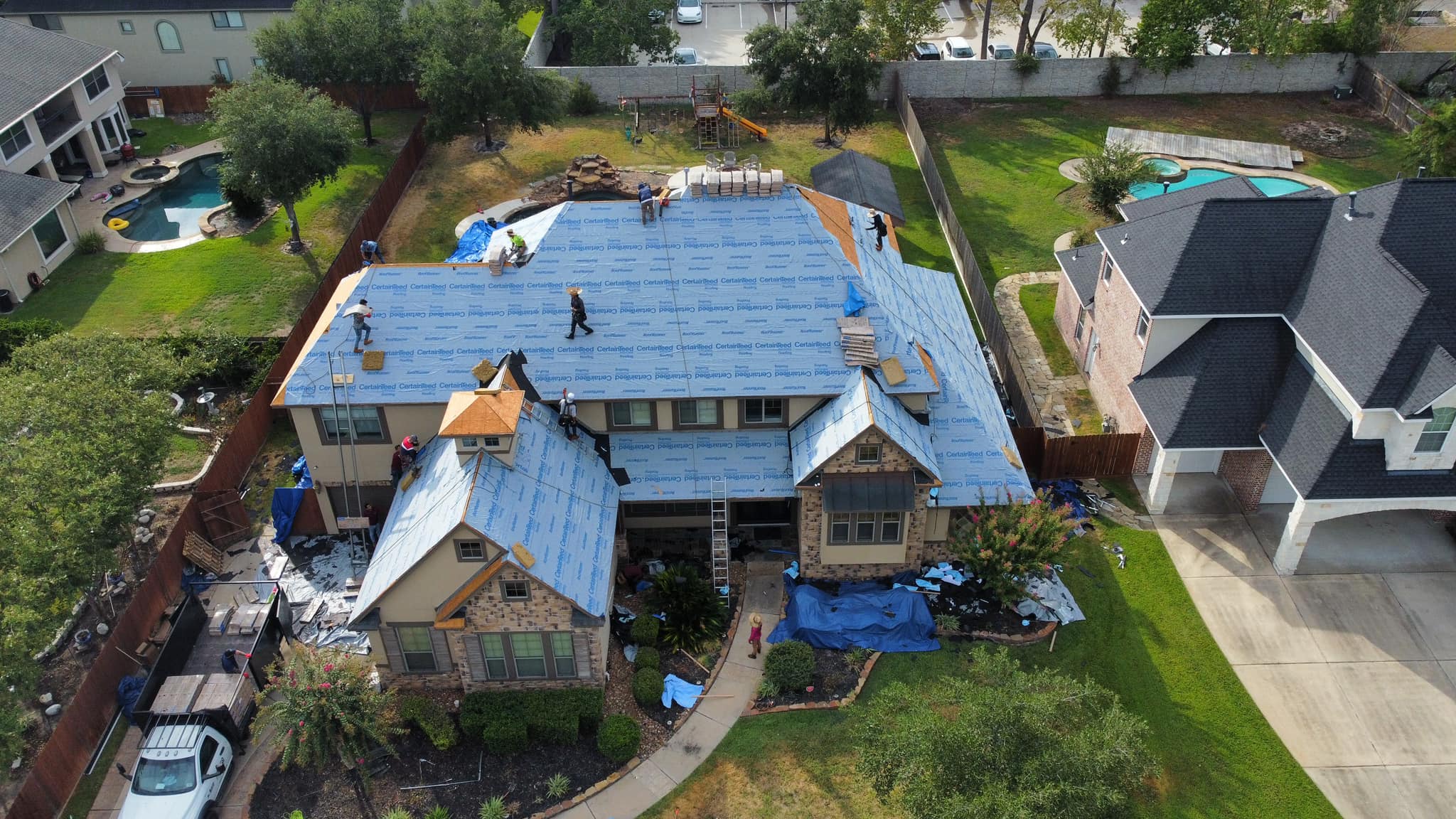Roofing project