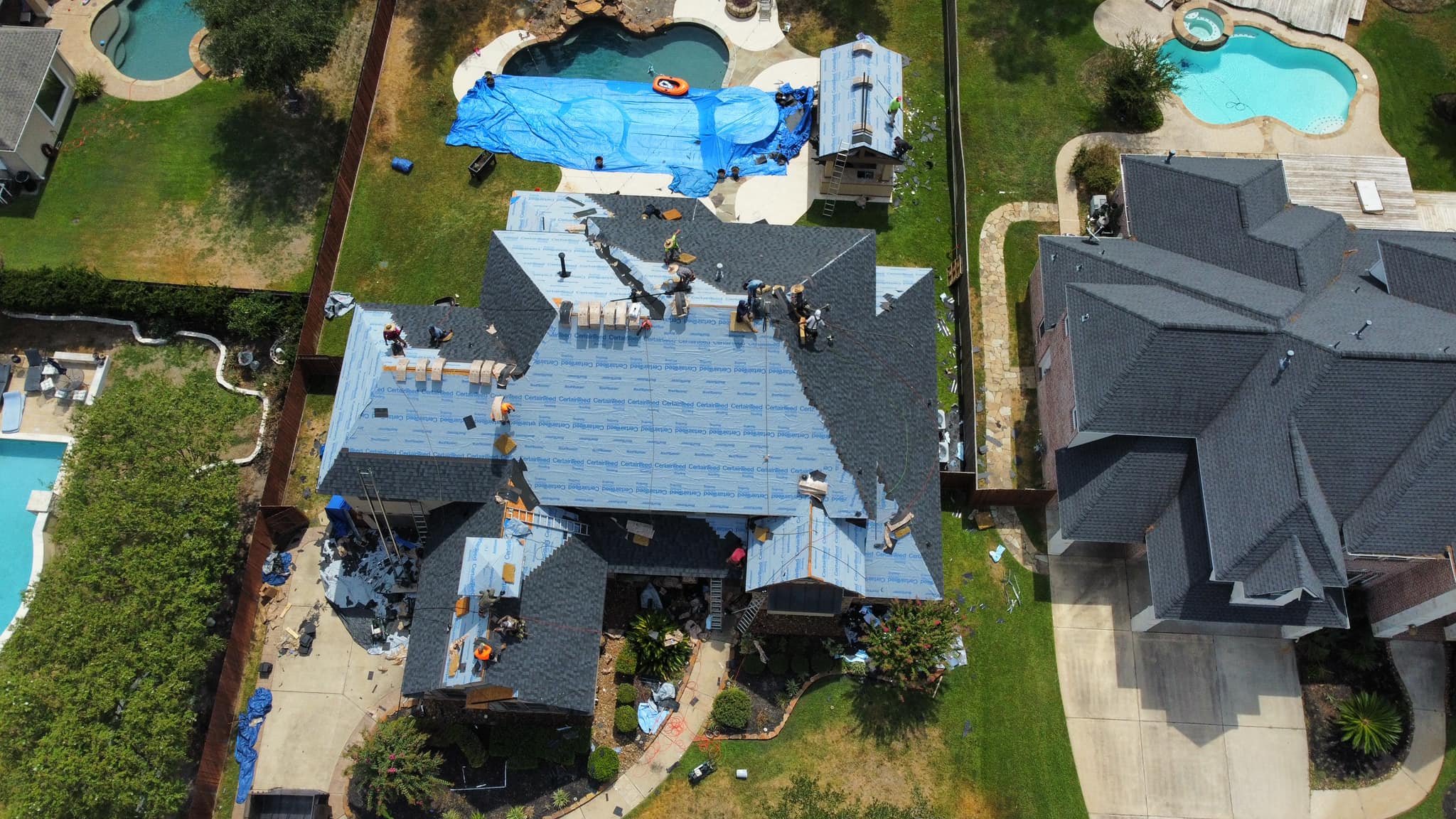 Roofing project
