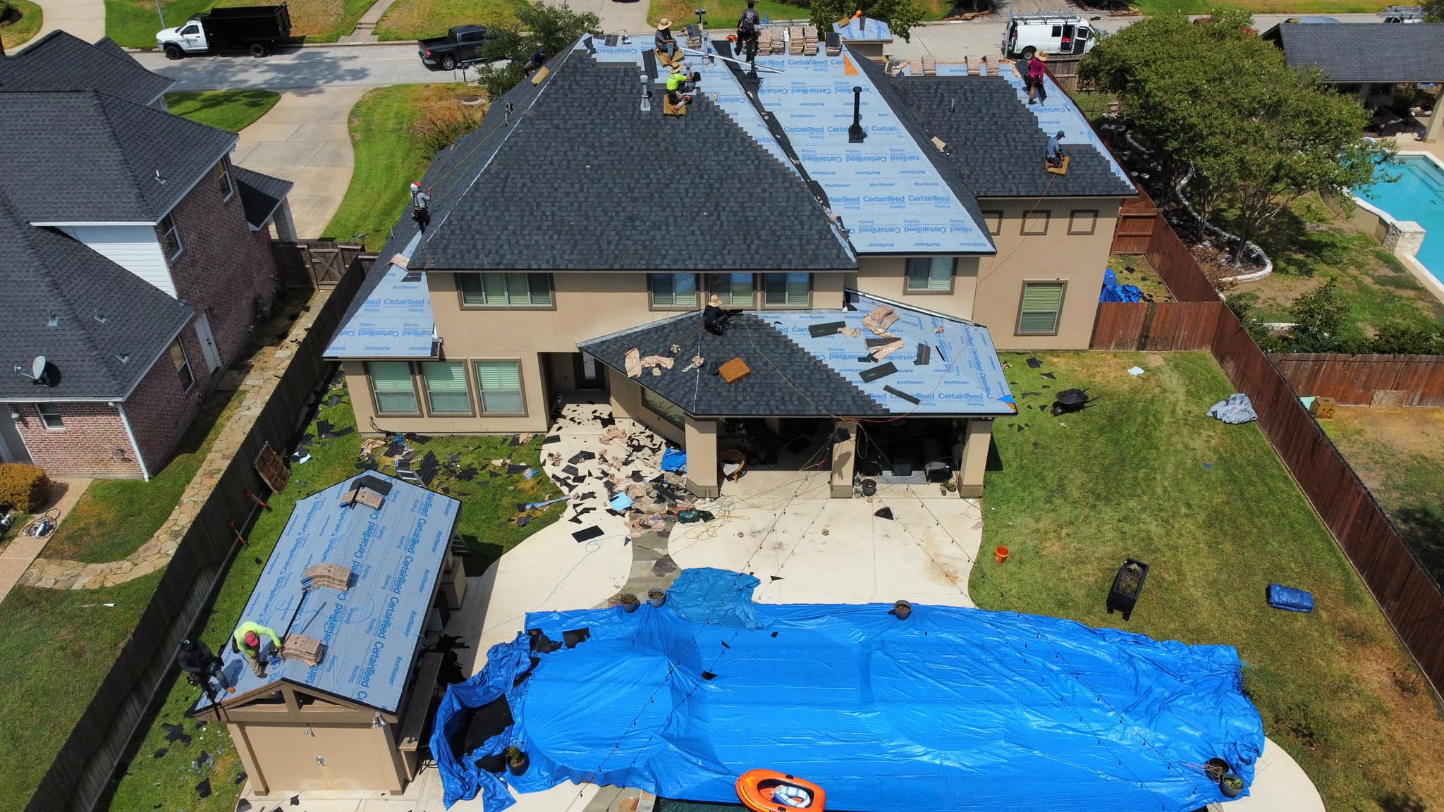 Roofing project